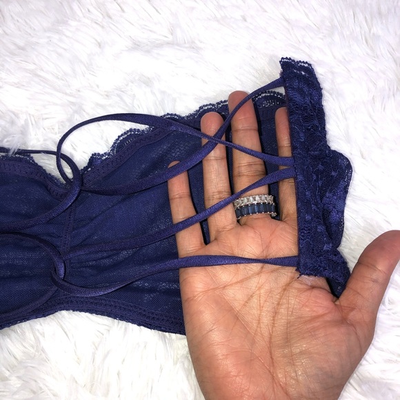 Intimately FP Essential Lace Blue Violet - Picture 7 of 7